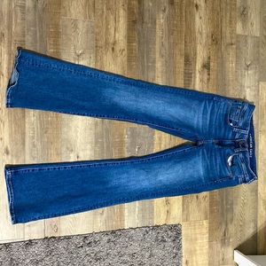 American Eagle Jeans, dark blue with fade